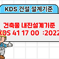 건축물 내진설계기준 KDS 41 17 00 :2022 건설 설계기준