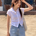 룩북을 AI로 만든 사례 - 인스타에서 20대 여성에게 핫한 니썸(NeedSome)의 화이트 셔츠 블라우스와 데님 진