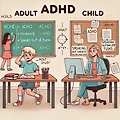 성인 ADHD와 아동 ADHD의 차이점 및 체크리스트