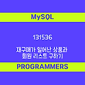 [프로그래머스 131536] MySQL - Level2 재구매가 일어난 상품과 회원 리스트 구하기