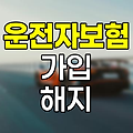 현대해상 운전자보험 가입과 해지 안내