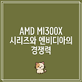 AMD MI300X 시리즈와 엔비디아의 경쟁력