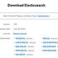 [ElasticSearch] ElasticSearch  서비스로 설치