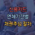 신용카드 연체기간별 채권추심 절차