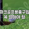 파크골프채 종류별 특징과 선택 시 주의사항