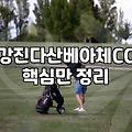 큰맘 먹고 전남 강진까지 2박 3일 골프여행을 다녀왔는데 온몸이 쑤신다