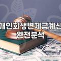 개인회생청산가치 계산 원리와 재산 범위 산정 기준