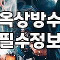 옥상 방수 한 번 해보겠다고 덤볐다가 일주일 내내 고생했다