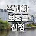 전기차 보조금 서류 넣다가 포기할 뻔한 기억