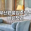 부산 원룸 입주 청소 비용과 업체 선정 시 체크할 점