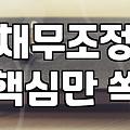 신용복지위원회, 개인회생 전 알아둬야 할 점