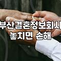 부산에서 결혼정보회사를 고민할 때 따져봐야 할 현실적인 부분들