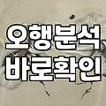 사주오행 구성과 나에게 부족한 기운을 확인하는 방법