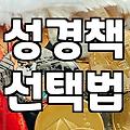 큰글성경을 고르기 전, 당신이 알아야 할 현실적인 고민들
