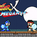 록맨 X 스트리트파이터! 8bit 게임의 진수를 보여주마!