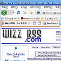 사이드바에서 RSS리더를 간편하게 - Wizz RSS News Reader