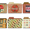 [디자인소스] 무료 빈티지 아이콘 20개 셋트 Free Vintage Style Icons