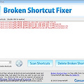 링크 끊어진 바로가기 파일, 쉽게 삭제하기 - BrokenShortcutFixer