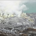 극한 직업 - 위험한 환경에서 유황을 캐는 사람들, 이젠화산(카와이젠-KAWAH IJEN)