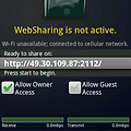 [App 리뷰] 안드로이드 편하게 파일 전송하기 (WebSharing)