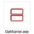 파일 이름 한꺼번에 바꾸기 DarkNamer.exe