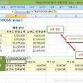 [컴활 1급] 행과 열을 바꾸는 엑셀 TRANSPOSE 함수