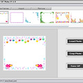 사진에 움직이는 프레임 삽입하기 - Glitter Frame GIF Maker