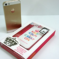 아이폰5S 케이스 추천 'KEEP CALM AND CARRY ON' 깔끔한 기능성이 돋보인다