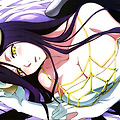 오버로드 OVERLORD 알베도 냥타입 2015년 8월호 일러스트