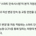 2017년 집중단속 터널 내 차선변경 단속
