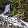 미국 서부여행 몬타나 #055 - 세인트 메리 호수(St. Mary Lake)와 바링 폭포(Baring Falls)