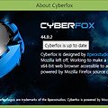[포터블] 파이어폭스 변형 Cyberfox 설치하기