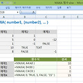 [컴활 2급] 컴퓨터활용능력 실기 MAXA 함수 - 통계