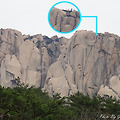 설악산 울산바위에 있는 비너스상(처녀바위)