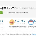 150MB 파일을 48시간 동안 공유 - ExpireBox