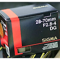 시그마 28-70 DG 콩알같이 생긴 렌즈
