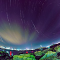 경북 포항시 호미곶 근처 별궤적 니콘 D810 삼양 어안 12mm 니콘 D7000 탐론 1750vc