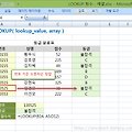 [컴활 1급] 조회 참조 엑셀 LOOKUP 함수 - 배열 형식