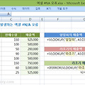 [엑셀 실무] 값을 수식에 사용할 수 없을때 #N/A 에러