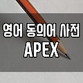 영어 동의어 사전 알아봅시다