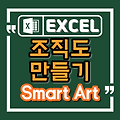 엑셀에서 멋진 조직도를 만드는 방법 (feat. SmartArt)