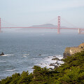 샌프란시스코 여행 - 코스탈 트레일 & 랜즈엔드 포인트의 금문교 뷰