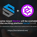 Electra(ECA)코인 SocialSend 파트너십 소식