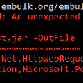 Embulk windows 설치 오류