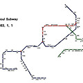 1983년도 서울 지하철 노선도