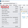 [WorkBench] MYSQL 워크벤치 모델링 툴 사용하여 ERD 생성하기