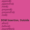 [jQuery] DOM Manipulation