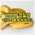 우리가 몰랐던 바나나 껍질의 다양한 활용 방법은?