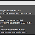Sublime Text에서 JSON 정렬