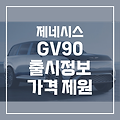 GV90 가격정보 제원 | GV 출시 예정일 | 예상도
